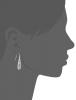 Sterling Silver Filigree Teardrop Earrings