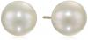 14k Yellow Gold Freshwater Cultured Pearl Stud Earrings (8-8.5mm)