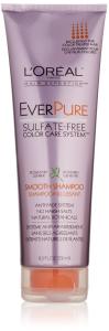L'Oreal Paris EverPure Sulfate-Free Color Care System Smooth Shampoo, 8.5 Fluid Ounce