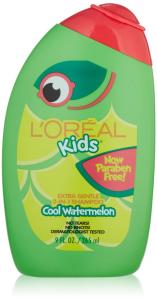 L'Oreal Kids Extra Gentle 2-in-1 Shampoo With a Burst of Watermelon, 9.0 Fluid Ounce