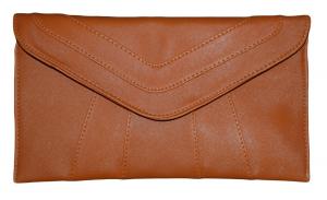 Ví Patzino Fashion Collection, Faux Leather Chic Women's Envelope Clutch