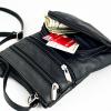 Túi xách Roma Leathers Genuine Leather Multi-Pocket Crossbody Purse Bag