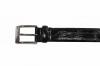 Dây lưng Trafalgar Men's Alessandro Black Genuine Leather Belt