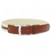 Dây lưng Nike Men's Golf Belt - Waxed Canvas And Leather - Brown/Tan 44