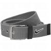 Dây lưng Nike Mens Swoosh Patch Web Belts Large Grey