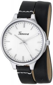 Đồng hồ Geneva Women's 1669D-GEN Analog Display Quartz Black Watch