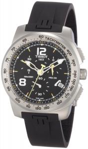 Đồng hồ Tissot Men's T0364171705700 T-Sport Black Stainless Steel Watch