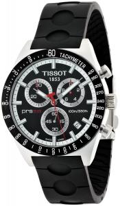 Đồng hồ Tissot Men's T0444172705100 Prs-516 Black Dial Chronograph Rubber Strap Watch