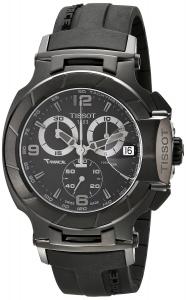 Đồng hồ Tissot Men's T0484173705700 T-Race Analog Display Swiss Quartz Black Watch