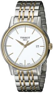 Đồng hồ Tissot Men's T0854102201100 Carson Analog Display Swiss Quartz Two Tone Watch