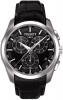 Đồng hồ Tissot Men's Couturier T035.617.16.051.00 Black Leather Swiss Quartz Watch with Black Dial