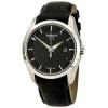 Đồng hồ Tissot Couturier Leather Date Strap Black Dial Men's Watch #T035.410.16.051.00