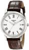 Đồng hồ Tissot Men's T0334101601300 T-Classic Dream White Dial Brown Leather Strap Watch