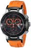 Đồng hồ Tissot Men's T0484172705704 T-Race Quartz Orange Strap Chronograph Dial Watch