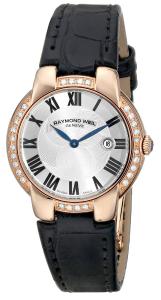 Đồng hồ Raymond Weil Women's 5229-PCS-01659 Jasmine Analog Display Swiss Automatic Black Watch