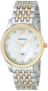 Đồng hồ Armitron Women's 75/5240MPTT Swarovski Crystal Accented Dial Two-Tone Bracelet Watch