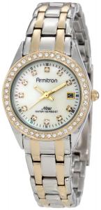 Đồng hồ Armitron Women's 75/4024MPTT Swarovski Crystal Accented Two-Tone Bracelet Dress Watch