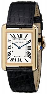 Đồng hồ Cartier Women's W5200004 Tank Solo 18kt Yellow Gold Case Watch