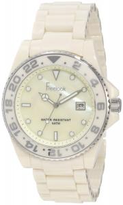 Đồng hồ Freelook Women's HA5109-3 All Ivory Ceramic With Ivory Mother-Of-Pearl Dial Watch