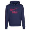 Áo thu đông 2014-2015 Barcelona Nike Core Hooded Top (Navy)