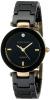 Đồng hồ Anne Klein Women's AK/1464BKGB Diamond-Accented Black Ceramic Bracelet Watch
