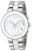 Đồng hồ Movado Women's 0606758 Cerena Stainless Steel White Ceramic Case and Bracelet White Chrono Dial Watch