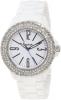 Đồng hồ Freelook Women's HA5111-9 White Ceramic With Swarovski Bezel Watch