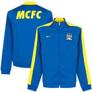 Áo khoác Manchester City Authentic N98 Jacket 2014 / 2015 - Royal/Yellow