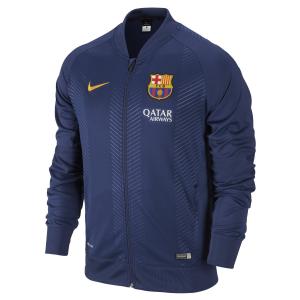 Áo khoác 2014-2015 Barcelona Nike Squad Knit Jacket (Navy-Pink)