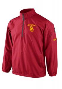 Áo khoác Nike Mens USC Lockdown 1/2 Zip Performance Jacket Red
