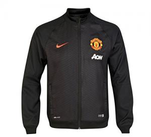 Áo khoác 2014-15 Man Utd Nike Pre-Match Woven Jacket (Black)