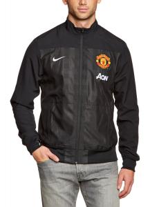 Áo khoác 2013-14 Man Utd Nike UNQ Woven Gingham Jacket (Black)