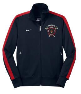 Áo khoác Nike Men's Chicago Fire Department Crossed Axe Full Zip Track Jacket