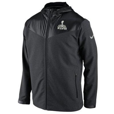 Áo khoác Super Bowl XLVIII Sweatless hooded jacket MEDIUM