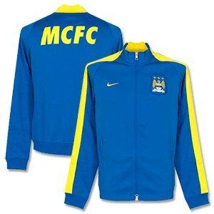 Áo khoác Manchester City Authentic N98 Jacket 2014 / 2015 - Royal/Yellow