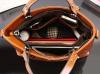 Túi xách Heshe Fashion Women Genuine Leather Top-handle Tote Cross Body Handbag Shoulder Bag Messenger Purse for Ladies Simple Style