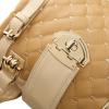 Túi xách MG Collection KARASI Dual-tone Diamond Quilted Turn-lock Bowling Style Handbag