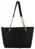 Túi xách Michael Kors Women's Large Quilted Fulton East West Leather Top-Handle Tote