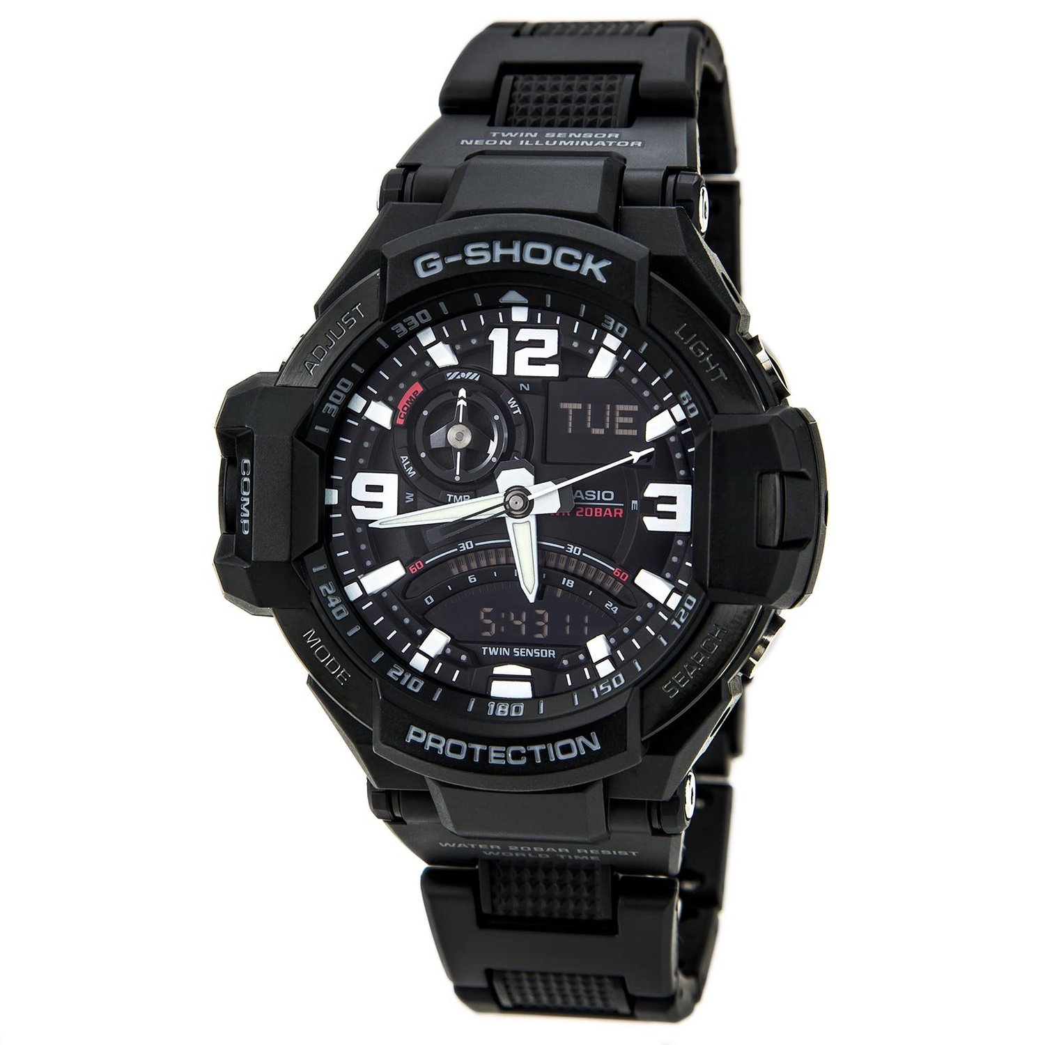 Twin sensor. Casio ga-1000-1a. Casio ga-1000fc-1a. G-Shock ga-1000fc 1-a. G Shock g1000 Aviator.