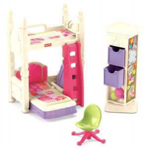 Fisher Price Loving Family Deluxe Decor Kids Bedroom