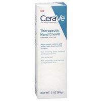 CeraVe Therapeutic Hand Cream For Normal to Dry Skin 3 Ounce (Pack Of 4)