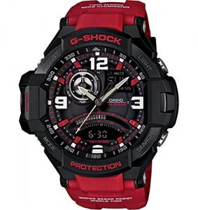 Đồng hồ G-Shock GA1000-4B Aviation Series Designer Watch - Red/Black / One Size