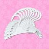 Doll Hangers Set of 10 Plastic Hangers, Fits 18 Inch American Girl Dolls Clothes, Doll Accessories