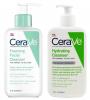 Cerave Foaming Facial Cleanser and Hydrating Cleanser