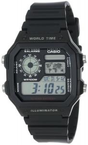 Đồng hồ Casio Men's AE1200WH-1A World Time Watch