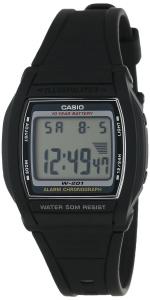 Đồng hồ Casio Men's W201-1AV Alarm Chronograph Watch