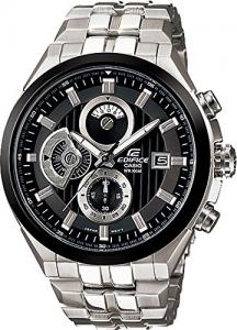 Đồng hồ Casio #EF556D-1AV Men's Edifice Stainless Steel Sports Analog Chronograph Watch