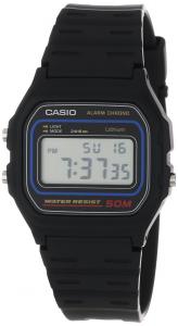 Đồng hồ Casio Men's W59-1V Classic Black Digital Watch