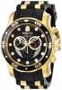 Đồng hồ Invicta Men's 6981 Pro Diver Collection Chronograph Black Dial Black Dress Watch