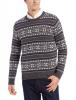 Dockers Men's Cotton Multi Fairisle Ugly Christmas Sweater